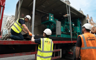 London generators to power Ukrainian water plant